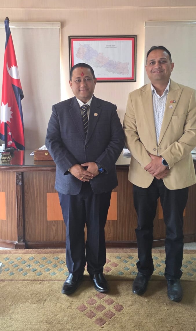 Courtesy Call Paid on Hon. Foreign Minister Shishir Khanal on 03 April 2026 photo