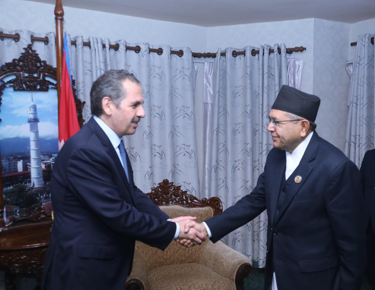 Courtesy Calls Paid of High-Profile Govt. Officials photo